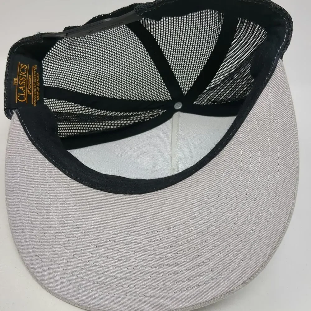 80Eighty Trucker Hat Beige Black One Size Snapback Mesh Innovating Dreams Patch